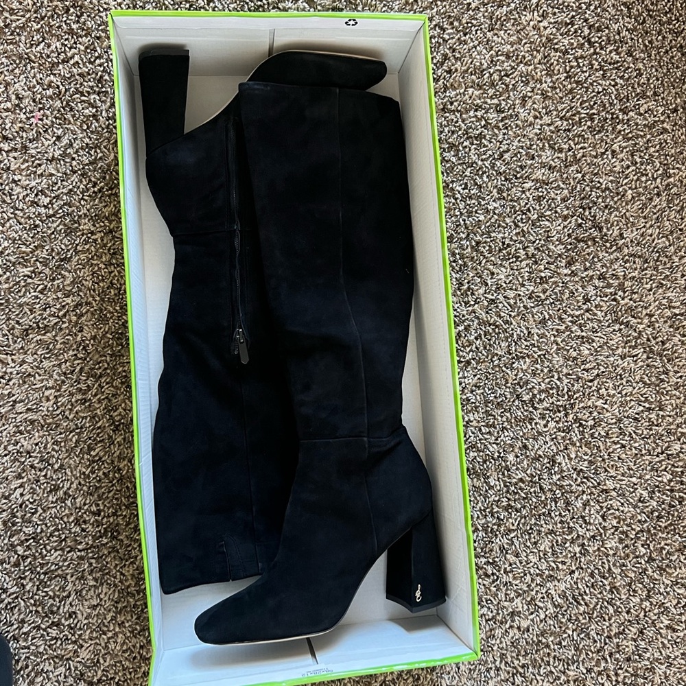 Sam Edelman Black Over the Knee Boots